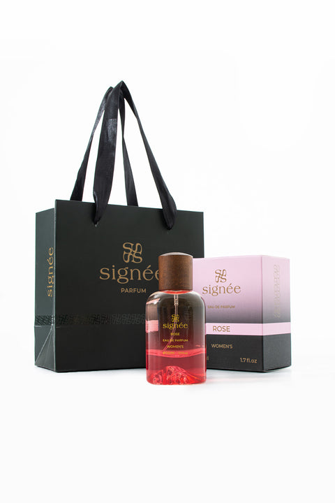 Signeé Rose Kadın Parfüm 50ml Eau de Parfum Kalıcı Çiçeksi Kadın EDP Parfum Orijinal Günlük Kullanım