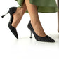 Siyah Kot Stiletto