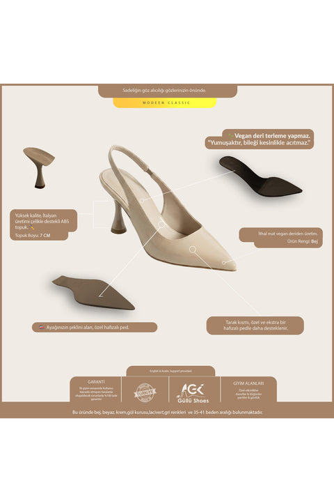Rugan Sivri Burun Açık Yan Bantlı İnce Topuklu Kadın Stiletto Abiye Ayakkabı