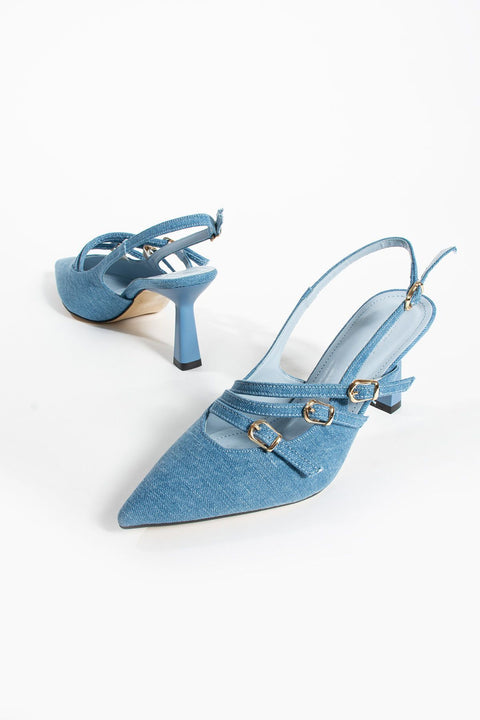 Rugan Stiletto – Parlak Vegan Deri Topuklu Kadın Ayakkabı | Günlük ve Özel Gün Şıklığı için Sivri Burunlu Şık Mode